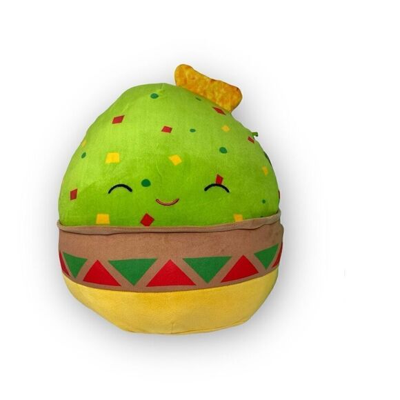 Squishmallows Stuffed Plush Lot Gideon Guacamole Bernardo Burrito Maritza Cactus - Picture 3 of 4
